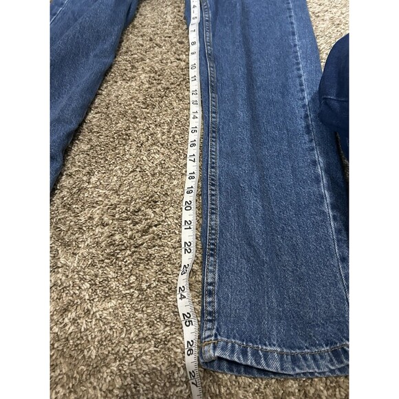 We the Free People Women's Marla Denim Jumpsuit Short Sleeve Size S New Utility - Picture 9 of 12